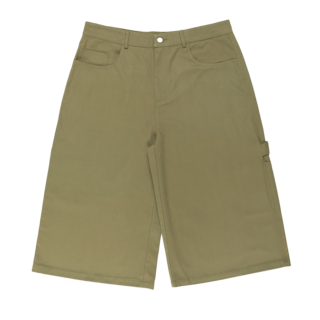 Army Green BIGTAG Utility Skate Shorts