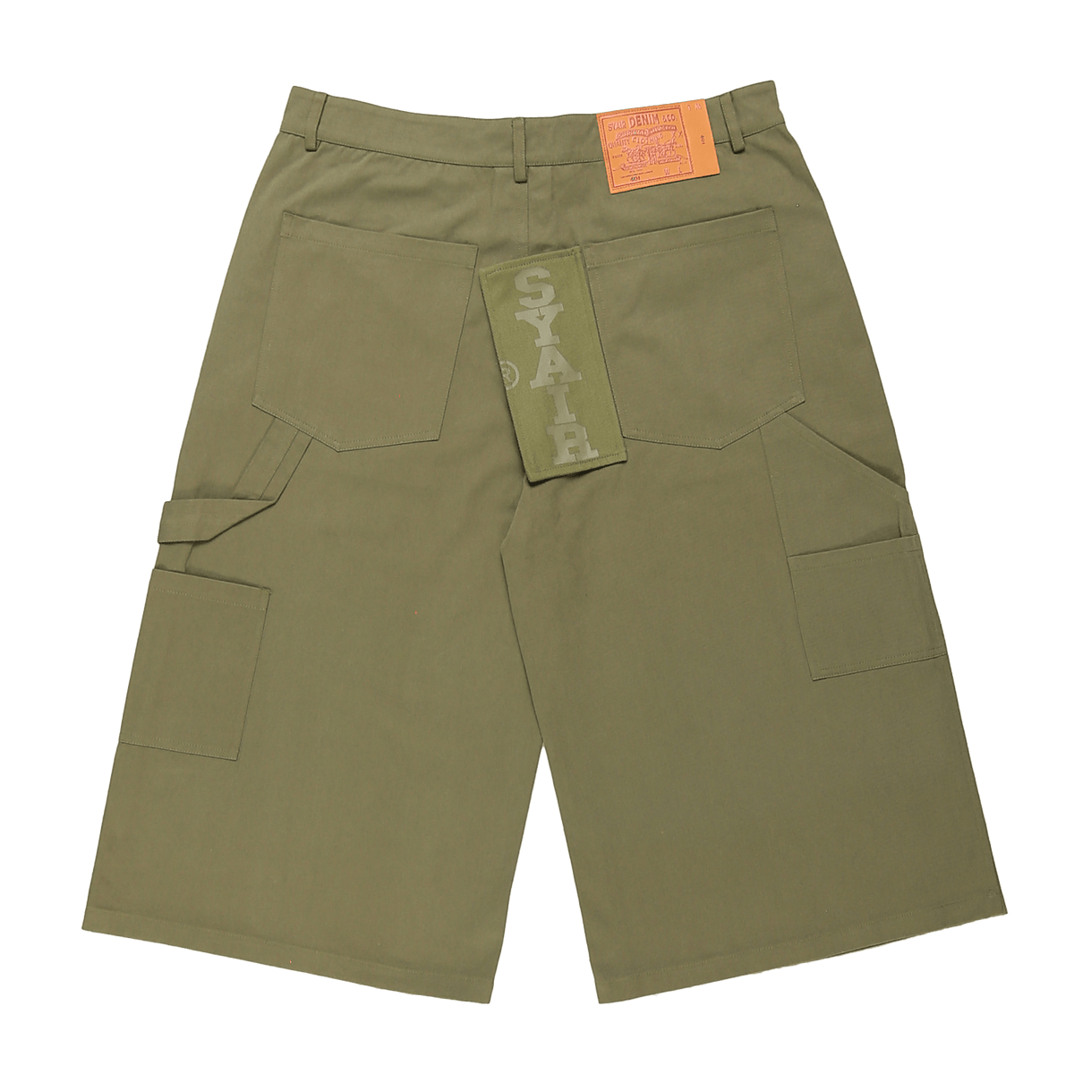 Army Green BIGTAG Utility Skate Shorts