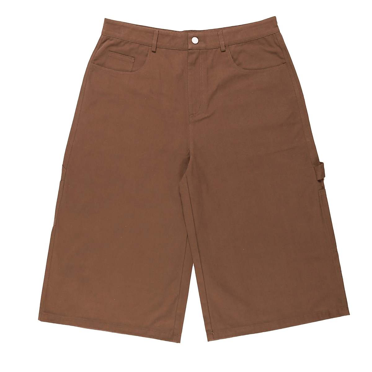 Mocha BIGTAG Utility Skate Shorts