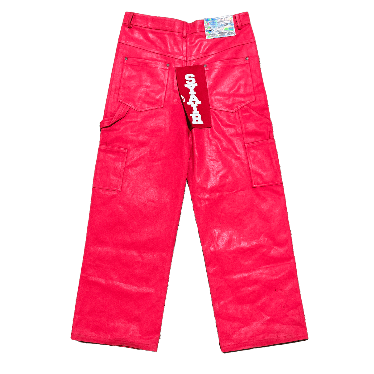 "Red Clay" Leather Waxed BigTag Carpenter Pants