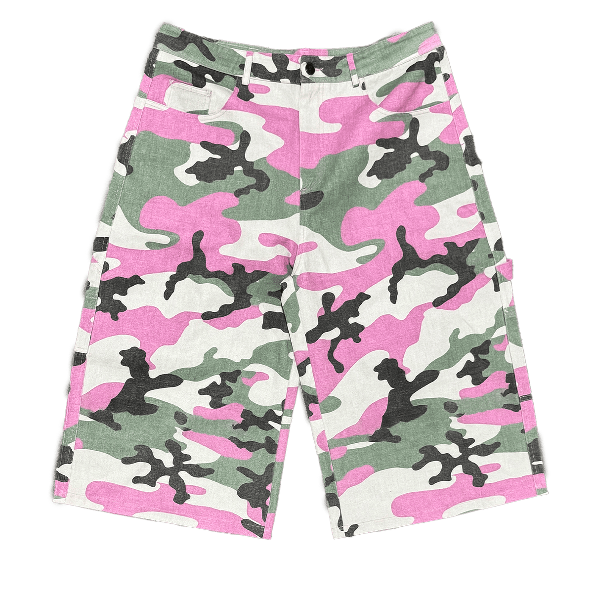"Strawberry Camo" BigTag Utility Skate Shorts